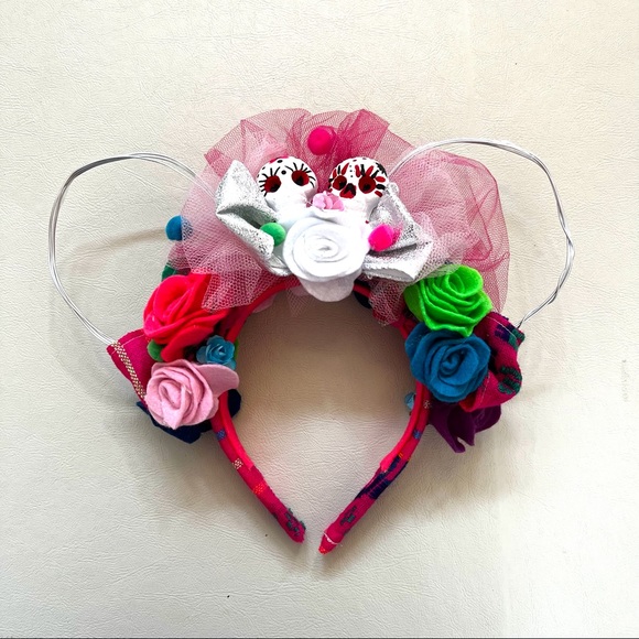 DIY Disney Coco Inspired Mickey Ears Headband B#26 - Picture 1 of 10